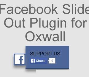 Facebook Slide Out Share Button